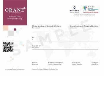Certified by Orane International Pitampura